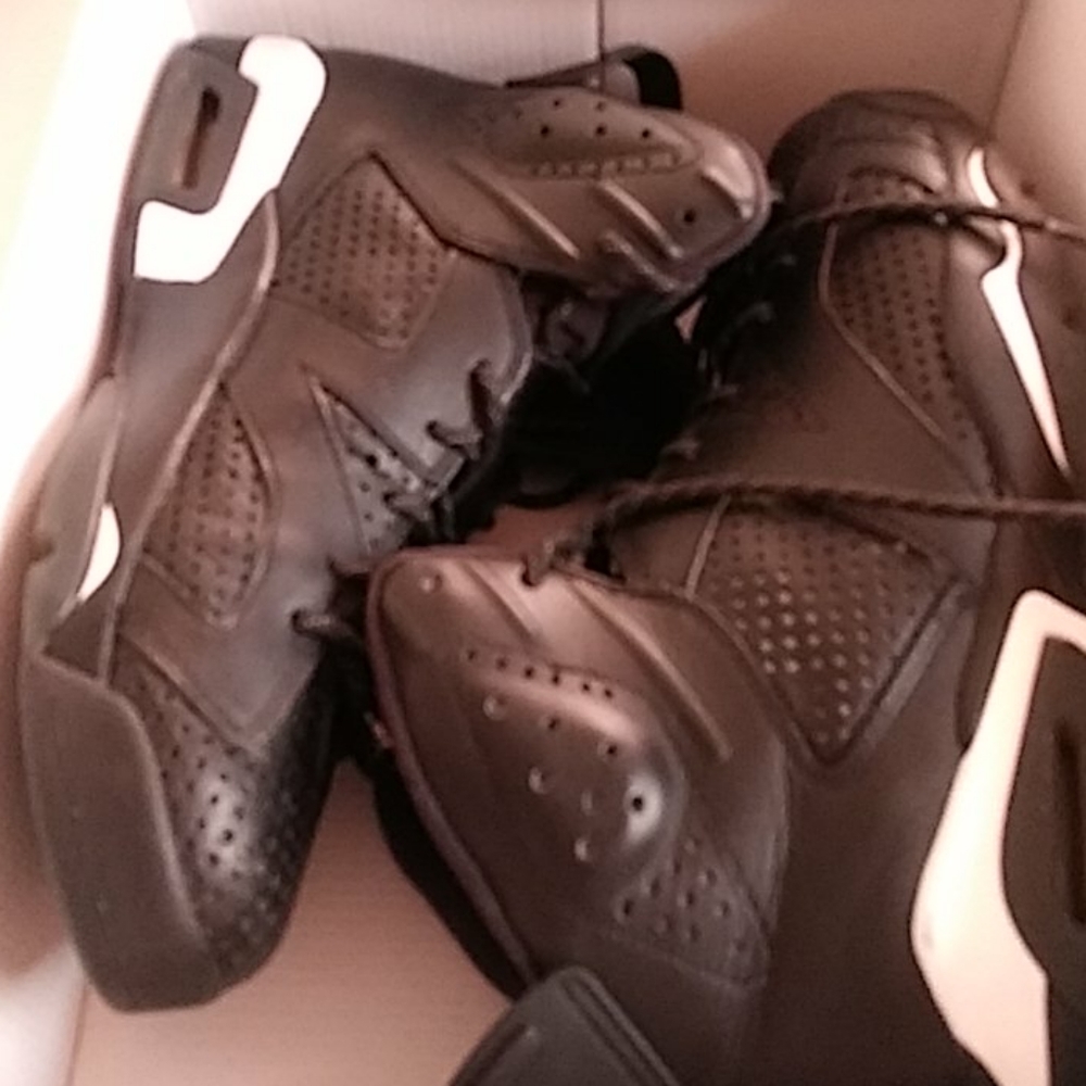Black Air Jordan 6 Retro